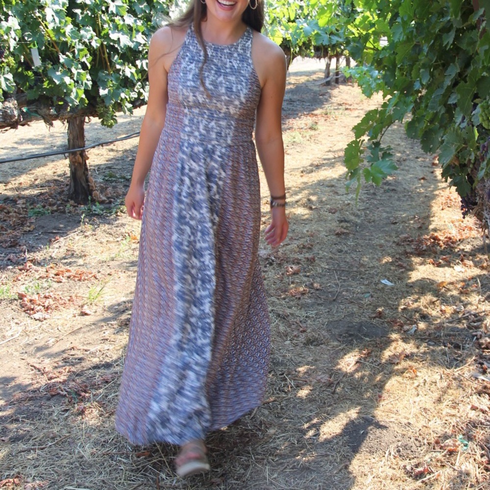 Boutique multicolored sun dress. Size small.